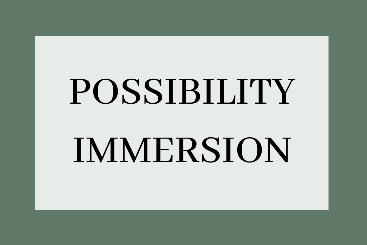 Possibility Immersion